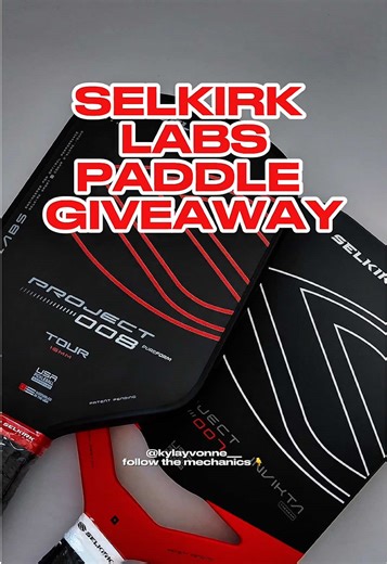 GIVEAWAY‼️SELKIRK PICKLEBALL PADDLE 🎁 Happy Holidays, pickleball fam! 🏓✨ I’m giving away 2 Selkirk Pickleball Paddle — your choice of Selkirk LABS 007 or 008! HOW TO JOIN: 1️⃣ Follow my tiktok account: @kylayvonne__ 2️⃣ Follow @Selkirk Sport 3️⃣ Follow me on IG: @kylaayvonne 4️⃣ Like, Save, Share/Repost this video 5️⃣ Comment which paddle you want to win (007 or 008) and tag 3 pickleball friends 📣 1st Winner Announcement: January 31 📍 Open to PH residents only Good luck & thank you for all t