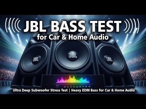 JBL BASS TEST 🔥💥 Ultra Deep Subwoofer Stress Test | Heavy EDM Bass for Car & Home Audio