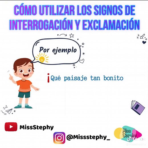 Signos de Exclamación e Interrogación en Español