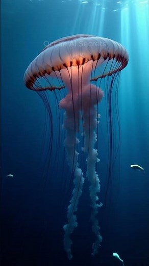 Giant Jellyfish Encounter – A Mesmerizing Deep Sea Discovery