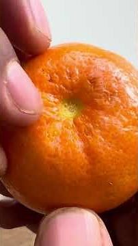 How to Peel a Mandarin Orange