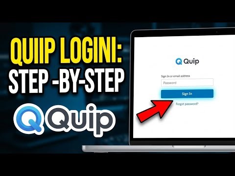 How to Login to Quip - Step By Step