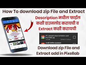 How to download plp file and extract | How To Add PLP In Pixellab | PLP फाईल कशी डाउनलोड करावी ?