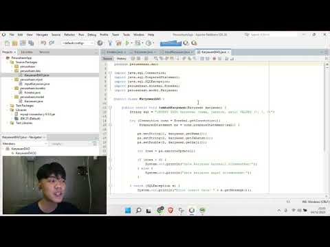 Belajar OOP Java: Koneksi NetBeans ke MySQL Aiven (Studi Kasus Perusahaan)
