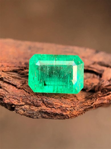 Émeraude de couleur verte naturelle, 6 x 4 mm, 0,50 carat, pierre non fixée - Etsy France