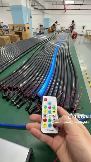 Creating D22 Black Flex Neon Pixel Tube for Clubs