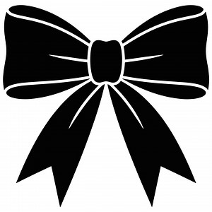 Bow Vector Illustration, Bow Svg, Bow Png, Coquette Bow, Bow Clipart, Bow Silhouette, Ribbon Bow, Gift Bow, Bow Design, Bow Art - Etsy