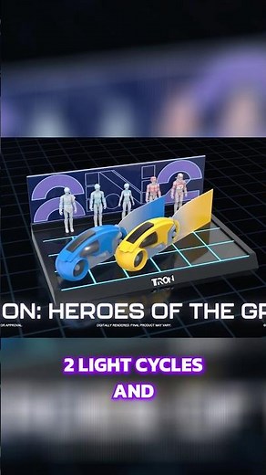 TRON Toys: Is the New HasLab Set Worth $260? #tron #tronares #shorts