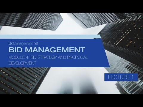 Module 4 Lecture 1 Defining the Win Strategy and Value Proposition