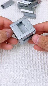 17K views · 55 reactions | step by step staple block cube craft #stapleblock #cubecraft #papercraft #diycube #craftideas #creativecraft #homemadecraft #handmadecraft #funproject #easycraft #recyclecraft #deskdecor #uniqueart #craftingfun #artproject #craftlover | paper craft ideas | Facebook