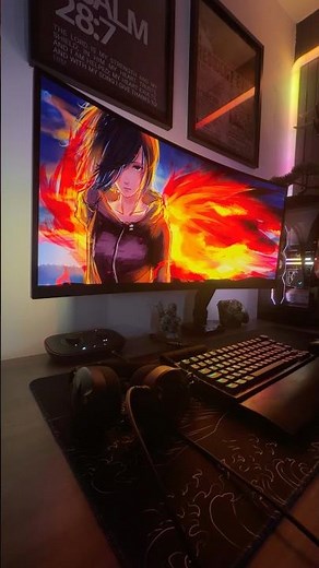 11/10 wallpapers on wallpaper engine 🔥TOKYO GHOUL #gamingsetup #wallpaperengine #shorts #pcgamer