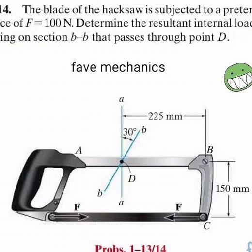 Problem 1-14/ Engineering Mechanics Materials.