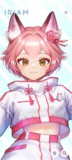 IRIAM(Ver.3)挙動サンプル #vtuber #illustration #iriam