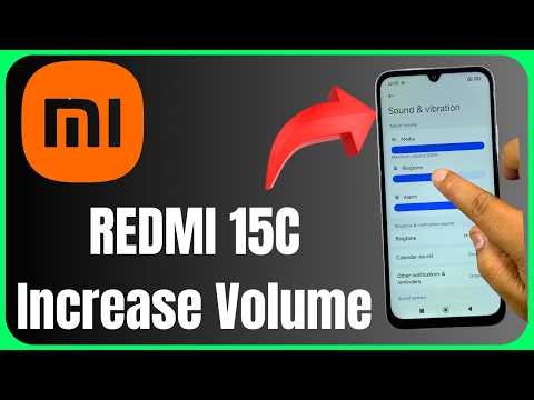 Redmi 15C Audio Settings | Increase Notification Sound