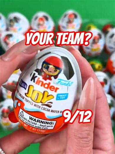 ⚽ Kinder Joy FIFA World Cup 2026 Soccer Fans ASMR Unboxing VC314D!