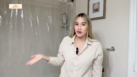 Mrs Awesome Lightweight Shower Curtain Liner Clear with Magnets -72" x 78"