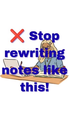 Stop wasting hours copying notes ❌Summarize smartly and remember more ✅