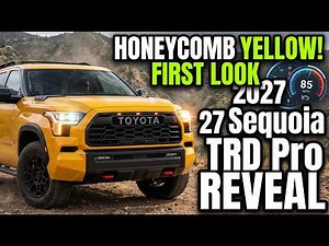 Is the 2027 Toyota Sequoia TRD Pro Worth It Honeycomb Reveal And Feature Breakdown