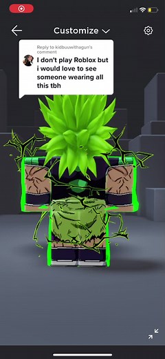 Broly Roblox Avatar Transformation