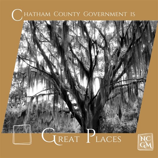 What's NCGM? It's National County Government Month, and Chatham...