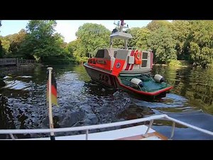 On board with a restorated 48 year old Graupner Commodore