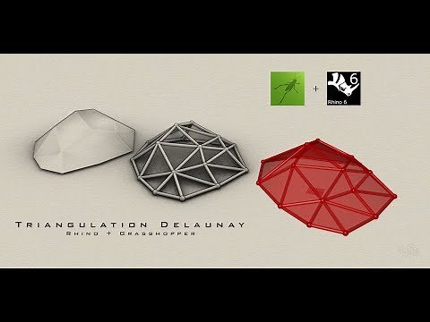 Grasshopper 004 Triangulation Delaunay
