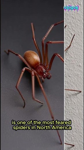 “Brown Recluse Spider: Deadly Facts Revealed!” #animals #facts #uniquefacts #nature #spider