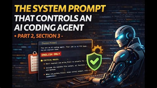 The System Prompt That Controls an AI Coding Agent - Part 2, Section 3 | Spas Cholakov - Full Stack - AI, Solution Architect