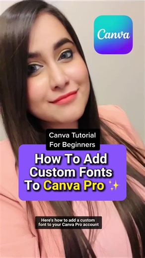 Canva Tutorial For Beginners. How To Add Custom Fonts To Canva Designs. @canva #canvatutorialforbeginners #canvatips #canvaforbusinessowners #canvaforbusiness #onlinebusinessowner #contentcreationtips