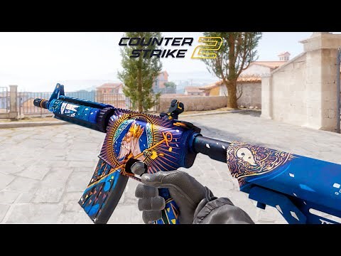 CS2 M4A4 | The Emperor - Skin showcase all floats [4K60FPS]