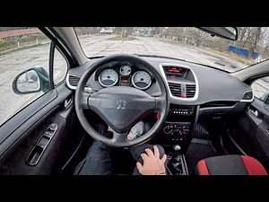 2008 Peugeot 207 [1.4 VTi 95hp] |0-100| POV Test Drive #2016 Joe Black