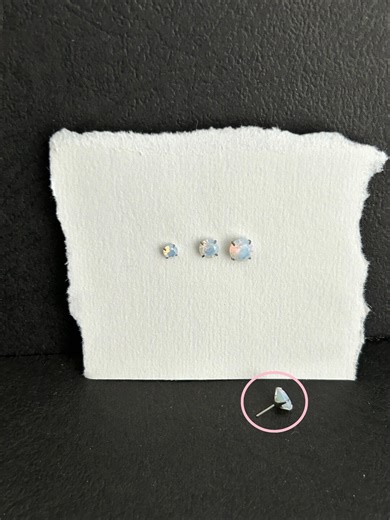 1 PC- 3,4,5mm - Implant Grade Titanium - Lab Made White Opal Threadless -top Only - A1 - Etsy