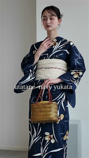 【utatane】大人っぽ可愛い紺色浴衣5選💙 #shorts #utatane #浴衣