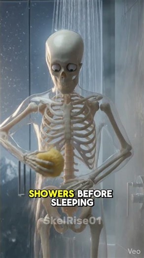 Morning shower or night shower? One is secretly cleaner… 🤯