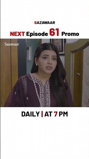 Sazawaar New Episode 61 | Promo | Khaqan Shahnawaz | Alishba Khan | ARY Digital