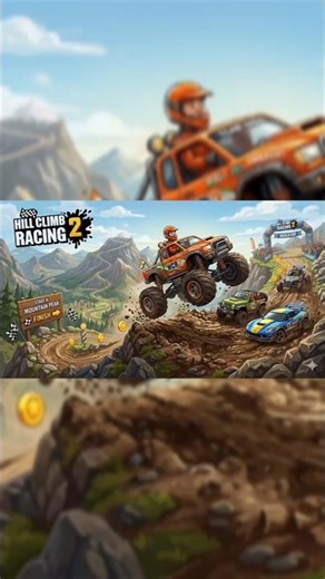 Hill climb racing 2 game video#yt trending sorts #yt viral shorts #shortsfeed