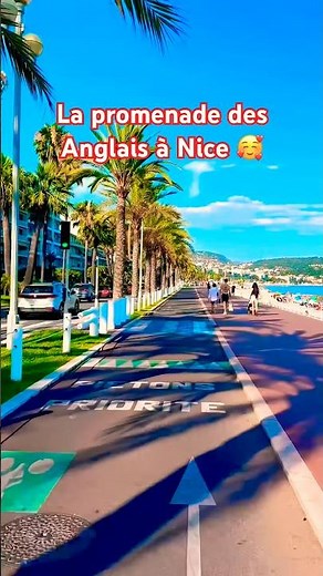 The Promenade des Anglais in Nice