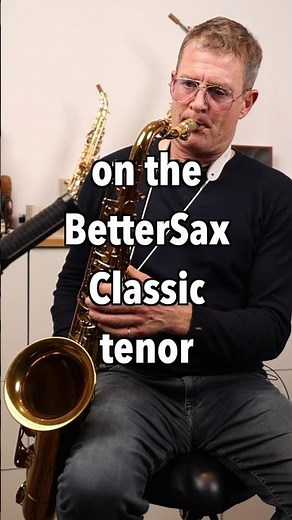 Eric Alexander playing the BetterSax Classic Tenor Sax