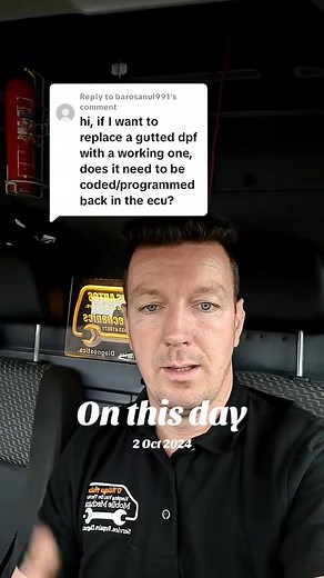 Do you need to program a new DPF back in after delete? | Jimmy O'Riley