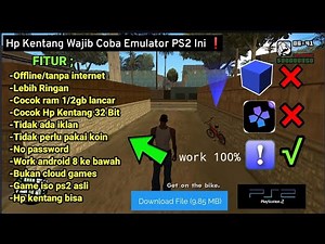 How to Play PS2 on Android | Offline PS2 Emulator - You Have to Try This Emulator!!