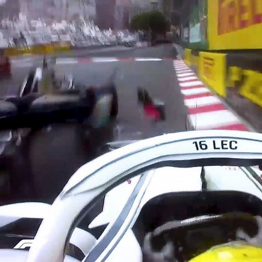 Charles Leclerc 💥 Brendon Hartley | F1