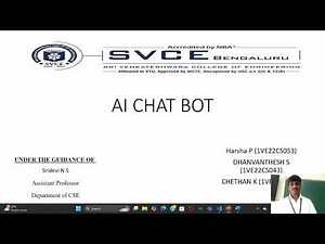 AI Chat Bot Mini Project
