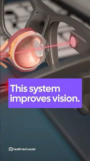 This system improves vision in dry age-related macular degeneration