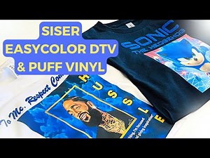 SISER EASYCOLOR DTV + PUFF VINYL!