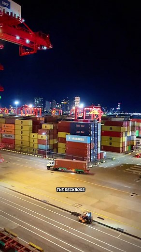 Night Duty at Colombo Port: Gantry Crane Operation