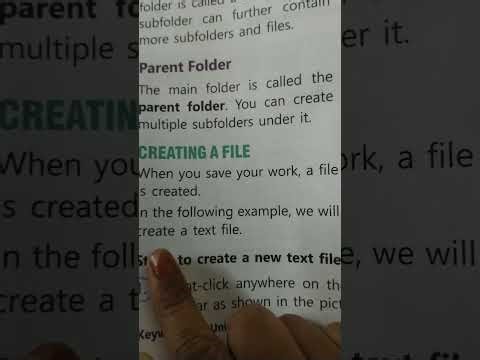 File and folders #classsecond #file #folder