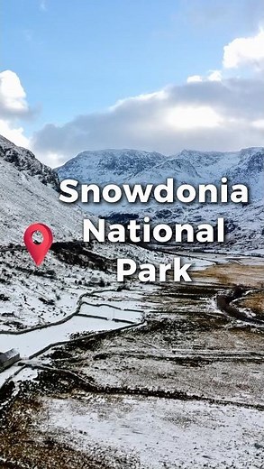 Snowy Magic in Snowdonia National Park ❄️ | Winter Wonderland in Wales