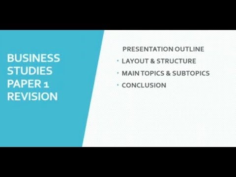 Grade 12 Business Studies P1 Sept Exam Prep 2025