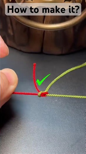 How to securely join cord ends?#shorts #shortsfeed #diy #craft #diycrafts #handmade #howto #knot