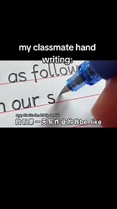 How to Copy a Classmate's Handwriting (Improve Messy to Clean)